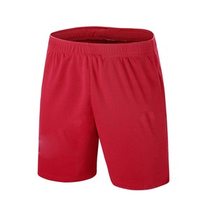 Pantalones cortos deportivos transpirables de algodón 100%, pantalones cortos deportivos de entrenamiento de verano de secado rápido para playa, red deportiva, patrón sólido - Product Image 2