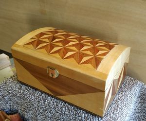 HANDMADE HIGH QUALITY SOLID <b>WOODEN</b> Gift <b>Box</b> and Jewellery <b>Box</b> for Home Decor for Christmas Decoration - Product Image 5
