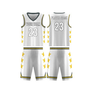 Maillot de basket-ball en gros uniforme de haute qualité grande taille respirant pressé à chaud sublimation adultes - Product Image 5