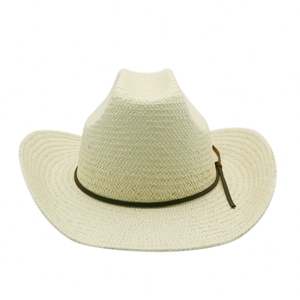 Sombrero de Paja de Verano con Flores Pequeñas y Frescas, Estilo Dulce, Protección Solar, Sombrero de Vaquero para Playa, Sombreros de Paja Transpirables de Hierba Natural - Product Image 2