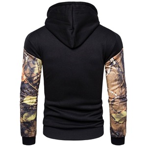 Sudaderas con Capucha Ecológicas para Hombre, Diseño Moderno, 100% Algodón Felpa, Personalizables con Logotipo, Color Negro Sólido, Transferencia Térmica - Product Image 6