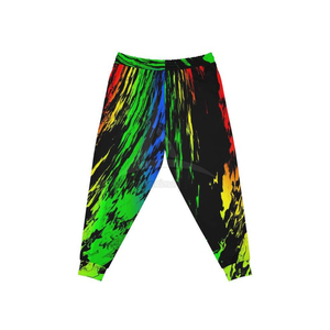 Pantalon droit pour homme personnalisé avec impression par sublimation, décontracté, taille mi-haute, respirant, séchage rapide, écologique - Product Image 2