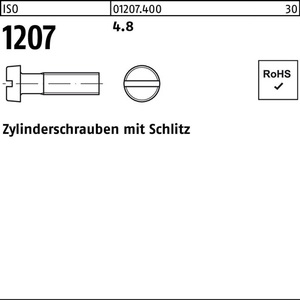 <b>Socket</b> Head Cap Screws ISO 1207 M2.5 X <b>8mm</b> 4.8 Grade 2000 Pieces - Product Image 1