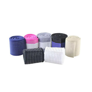 อุปกรณ์ออกกำลังกายลดราคา สายรัดข้อมือนีโอพรีน ยืดหยุ่นสูง ปรับแต่งสีและโลโก้ได้ คุณภาพสูงสำหรับยกน้ำหนัก - Product Image 5