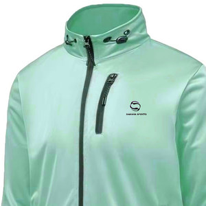 Chándal de gimnasio personalizado de fábrica al por mayor, conjunto de chándal de entrenamiento de talla grande con cremallera completa - Product Image 5