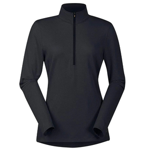 Maille équestre Baselayer femmes séchage rapide équitation à manches longues quatre voies Stretch cheval Sport hauts Anti-boulochage - Product Image 4