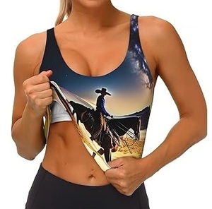 Hot Selling Sports Bra Custom Made Size Yoga Workout Gym Fitness Cross <b>Back</b> Tank Top Latest Fashion Wear Ladies Sports Bra - Product Image 3