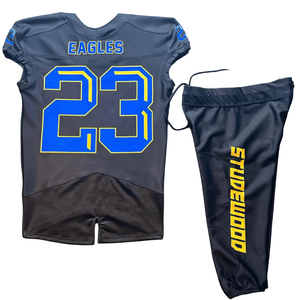Uniforme de Fútbol Americano con Diseño Personalizado OEM, Impresión por Sublimación, Uniformes de Fútbol Americano de Alta Calidad, Fabricante - Product Image 4