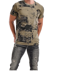 T-shirt imprimé à manches courtes pour hommes, style Hipster Hip Hop - Product Image 6