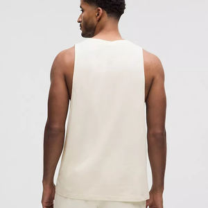 High Quality Custom <b>Men</b> Sports Gym Plus Size Tank Top <b>Vest</b> Quick Dry <b>Slim</b> Fit Soft Sportswear Summer Sleeveless Cut Off T Shirt - Product Image 2