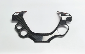 Rivestimento per Pulsanti del Volante in Vera Fibra di Carbonio 3K Twill Lucido per <span class=keywords><strong>Ferrari</strong></span> 458 Italia, <span class=keywords><strong>Accessori</strong></span> Interni <span class=keywords><strong>Auto</strong></span> di Lusso - Product Image 6