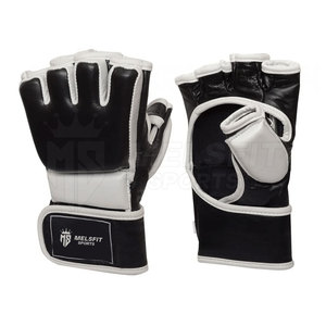 Guantes de MMA de Alta Calidad, Transpirables y Ecológicos, Ajuste Seguro, Cuero Duradero para Entrenamiento y Deportes de Combate - Product Image 1