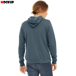 Sudadera con capucha de mezcla de algodón suelta informal con estampado Tie-Dye para hombre con bolsillo de canguro sudaderas con capucha de nuevo diseño personalizadas - Product Image 6