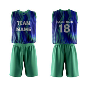 Conjunto de Uniforme Deportivo Personalizado, MOQ Bajo, Secado Rápido, Ropa de Playa Ajustada, Jersey de Voleibol Sublimado para Hombre - Product Image 1