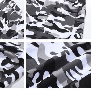 Pantalones cortos deportivos de verano OEM High Street para hombre Método de tejido no tejido personalizado liso informal superventas - Product Image 5