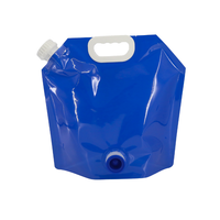 Sac à eau personnalisé 5L 8L Sac de grande capacité de 10 litres dans une boîte avec pochette sur support avec valve Emballage en plastique sac à eau de jus de lait
