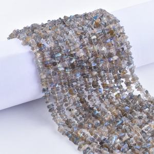 Natural <b>Labradorite</b> Uncut Chips Shape Gemstone Beads 3-12mm Irregular Rough Loose Stones Beads For Jewelry Making Crystal Bulk - Product Image 5