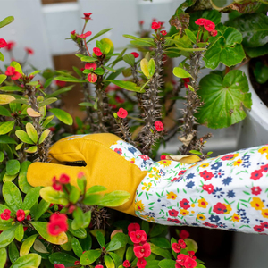 2025 meilleure qualité Premium en cuir pleine fleur jardinage gants de sécurité OEM ODM anti-dérapant respirant sans silicone pour hommes femmes - Product Image 5
