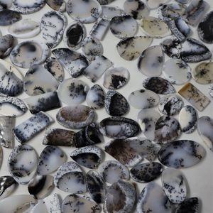 Cabochon d'opale naturelle Dendrite Pierres précieuses en vrac Cabochon lisse unique Dendrite Opale Cabochon pour la fabrication de bijoux - Product Image 5