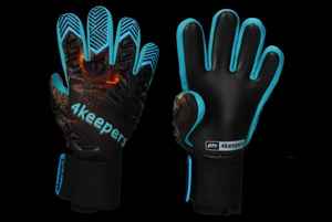 Personnalisable en cuir Premium Goalkeeper GlovesDurable caoutchouc matériel divers extérieur - Product Image 3
