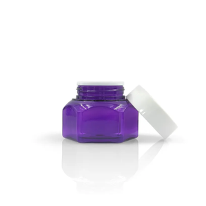 Envase cosmético vacío de plástico PET 50mL al por mayor tarro de crema facial con tapa fabricado por Pavico Vietnam tarros de plástico - Product Image 5