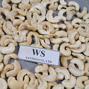 Usine directe Kaju Badam SANTIGO noix de cajou cassées noix de cajou WS blanc fendu délai d'obtention court - Product Image 1