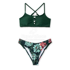 Hecho en el mejor Material Ropa de playa Bikinis Alta calidad Nuevo estilo Ropa de playa Bikinis Último diseño Ropa de playa Bikinis - Product Image 1