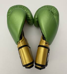 Guantes de Kick Boxing Personalizables, Material de Cuero, Secado Rápido, Transpirables, Cómodos, con Cierre de Velcro, para Artes Marciales y Boxeo - Product Image 6