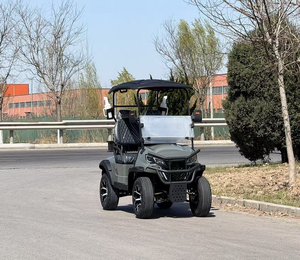 Todoterreno eléctrico personalizado de 4 plazas G O L F C A R T con batería de litio/plomo-ácido de 48V para cursos G O L F - Product Image 4