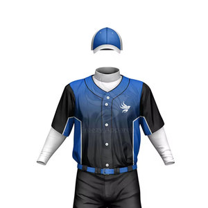 Custom Made Sports Wear Baseball Uniform Team Wear Clothing Professional Baseball Uniform For Men - Product Image 4