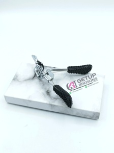 ที่ดัดขนตาสแตนเลสสตีลสีดำรุ่นใหม่สไตล์มืออาชีพ พร้อมโลโก้สั่งทำพิเศษ อุปกรณ์เสริมความงาม - Product Image 3