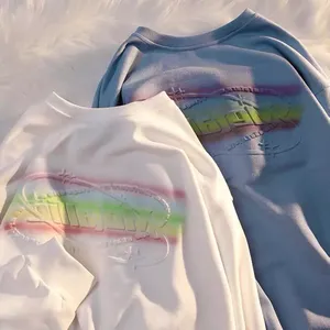 เสื้อสเวตเตอร์แบบสวมศีรษะแขนยาว,เสื้อสเวตเตอร์ขนาดใหญ่ใส่ได้ทั้งผู้ชายและผู้หญิงสำหรับฤดูหนาวปี2023โลโก้แบบกำหนดเองเซ็กซี่ - Product Image 4