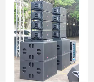 Sistema de Sonido Line Array LA21 con Doble Woofer de 10 Pulgadas, Activo y Pasivo, para Interiores y Exteriores, Sonido Potente, Fuerte y Claro - Product Image 1