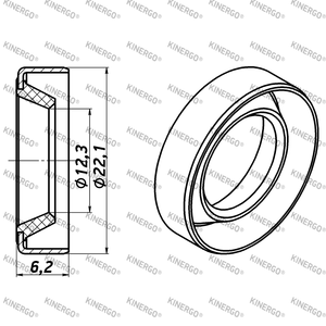 ซีล SLMB01 สำหรับเมอร์เซเดสเบนซ์ 722.8 - Product Image 2
