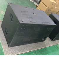 Fabricant chinois pa Audio double 18 pouces haute puissance 2 voies Subwoofer 1800 watts rms