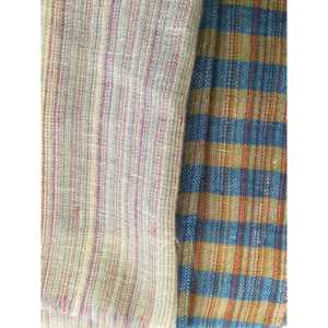 Bufanda Pashmina de Estilo Étnico, Tejida a Mano, con Estampado de Rayas Madras y Bordado de Lana para Musulmanes - Product Image 6