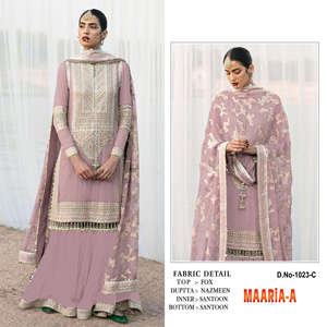 Salwar Kameez Tradicional Pakistaní, Último Diseño, Listo para Usar, Cosido, Tela de Rayón, Estilo Pantalón Recto para Damas, para Fiestas - Product Image 2