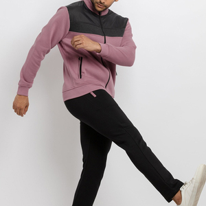 Chándal ajustado para hombre Venta caliente Ropa de entrenamiento de moda Desarrollado por AliSave Plus Cremallera cómoda con opción de talla grande - Product Image 3