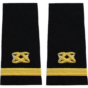 Insignia de Charretera de Royal Navy con bordado hecho a mano, etiqueta de logotipo personalizado y marca para vestido o uso formal - Product Image 2