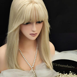 Perruque à fermeture en soie 4x4 Remy longue vietnamienne de qualité supérieure 2025, 100% cheveux humains, cuticules intactes, prix de gros, vente chaude - Product Image 1