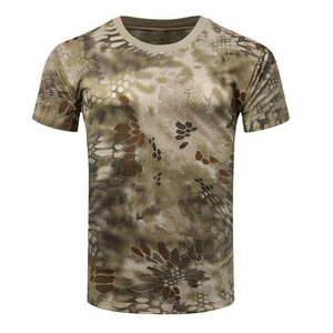 Camiseta de camuflaje personalizable de la mejor calidad para hombre, cómoda, precio al por mayor, duradera, camiseta transpirable superventas para hombre - Product Image 5