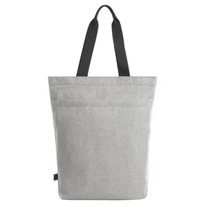 Sustainable Recycled Circle Tote Shoppers Promotional Merchandising Bags - Product Image 4
