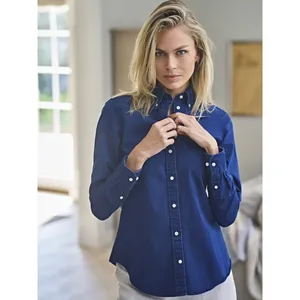 Camicia casual in twill da donna per merchandising aziendale - Product Image 3