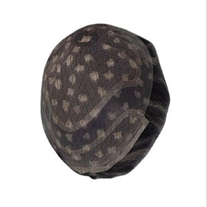 Perruque et toupet 100% cheveux humains, cheveux vierges chinois Remy, prothèse Taz Hair BD Lace Front Water Wave - Product Image 1