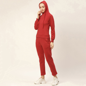 Chándal transpirable de alta calidad para mujer con capucha Último diseño para entrenar Jogging Servicios OEM ODM Tallas grandes para el invierno - Product Image 4