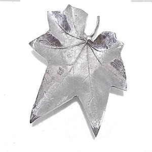 Plateau à longues feuilles pour mariage Plateau de luxe unique Plateau décoratif à feuilles d'or pour la décoration de mariage Nouveau style Plat d'hôtel en or - Product Image 3