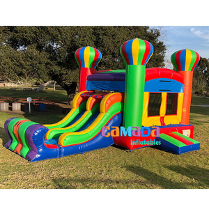 Château sautant géant gonflable Combo pour enfants Utilisation à la maison Petit toboggan gonflable pour le divertissement des enfants - Product Image 5