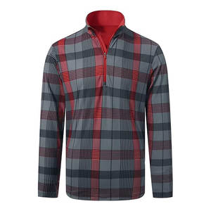 Veste à demi-zip pour homme, sublimation, performance, demi-zip, sublimation, pour un usage sportif quotidien - Product Image 1