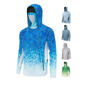 Performance <b>Shirts</b> Long Sleeve Fishing Clothing Anti Uv Fishing <b>Shirt</b> Custom Upf 50+ Mens <b>Moisture</b> <b>Wicking</b> Fishing <b>Shirt</b> - Product Image 1