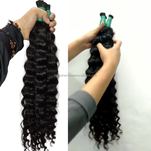 Extensions de cheveux vierges Remy 100% humains de luxe, boucles indonésiennes, vente de fin d'année en gros, cuticules alignées - Product Image 2